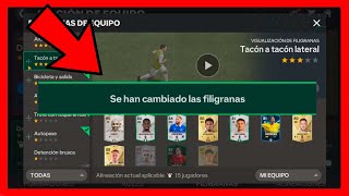 ✅COMO CAMBIAR FILIGRANAS EN FC MOBILE [upl. by Leirad]