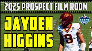 Jayden Higgins Film Review amp Scouting Report  2025 NFL Draft Prospect [upl. by Joyann]