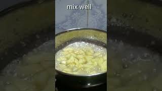 Apple Dessert with 1 Cup Milk  No Back Apple Dessert Recipesaas bahu rasoi shorts [upl. by Oralia]