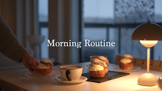 Morning Routine I Calm and Productive Morning with coffee amp delicious meals I Slow Living [upl. by Rexfourd]