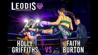 LEODIS FIGHTING CHAMPIONSHIPS Holly Griffiths vs Faith Burton [upl. by Rodrick]