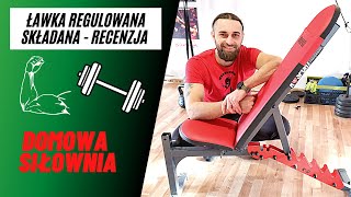 Ławka regulowana  ławka skośna K sport recenzja [upl. by Marentic]