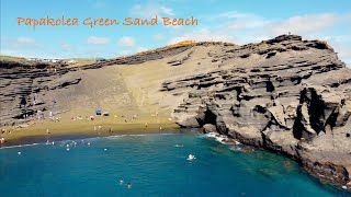 Papakolea Green Sand Beach Big Island Hawaii Part 5 [upl. by Suirada369]