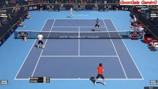 HerbertMahut vs SchwarzmanDelbonis  Antwerp Open 2016  60 fps HD Tennis Elbow PC GamePlay [upl. by Euqinim988]