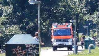 FEUERWEHR HAMBURG EINSATZ IM STADTPARK MIT HLF [upl. by Hatokad136]