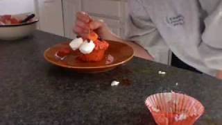 Make Elmo Cupcakes [upl. by Zorina]