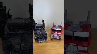 TRANSFORMERS OPTIMUS PRIME AUTOBOT VS SCOURGE TERRORCONS TRANSFORMATION ROTB [upl. by Eiramave]