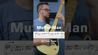 Frank Zappa Muffin Man guitar only [upl. by Zorine]