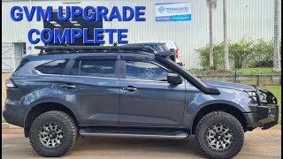 2021 Isuzu MuX LST GVM Upgrade [upl. by Lowrie]