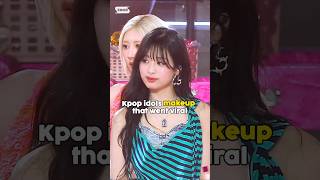 Kpop idols makeup that went viral part3 kpop aespa shorts fyp [upl. by Unity]