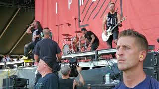 I Prevail  quotGasolinequot live at Louder Than Life KY 2019 [upl. by Yrak115]