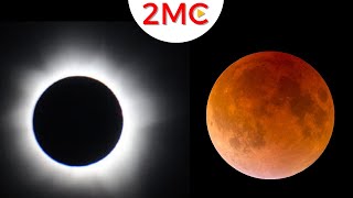 Solar Eclipse vs Lunar Eclipse [upl. by Nospmas]