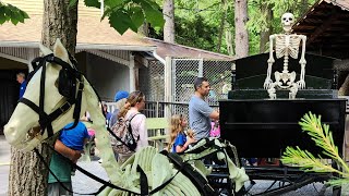 Haunted Mansion POV  Our Reactions  Knoebels [upl. by Sybila437]