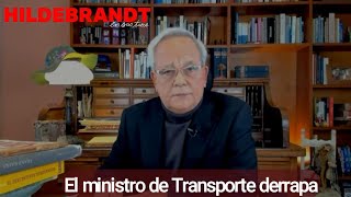 ¡El ministro de Transportes derrapa [upl. by Eelnyl]