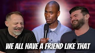 HIS WHITE FRIEND CHIP  Dave Chappelle  REACTION [upl. by Eleda]