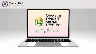 Meezan Roshan Digital Account Opening Procedure In Pushto [upl. by Gile184]