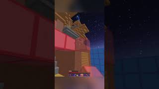 where was bro looking 💀 bedwars minecraft [upl. by Enoyrt]