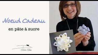 🎀 NOEUD EN PÂTE À SUCRE Pour Décorer CUPCAKES ou GÂTEAU Tutoriel de Modelage FACILE  Astuces [upl. by Adnorahs]