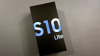 Samsung S10 Lite Unboxing  Blue Colour   MID RANGE FLAGSHIP [upl. by Gaudet]