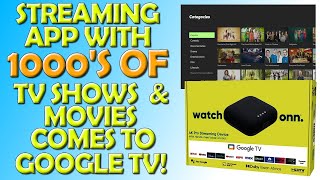 Streaming App With 1000s of TV Movies and TV Shows Comes to Android and Google TV Devices [upl. by Ingunna]