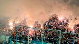 hinchada de Racing de Cordoba vs independiente rivadavia [upl. by Oniliuqnart]