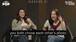 Chairs to Share X FreenBecky interview eng sub [upl. by Yllim]