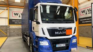 New In Stocklist MAN TGS 26320 EURO 6 6X2 26 TONNE DRAWBAR SPEC CURTAINSIDER – 2015 – DG64 JYP [upl. by Tace]