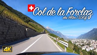 Driving the Col de la Forclaz from Martigny Switzerland to Chamonix France [upl. by De672]