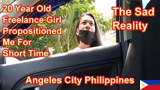 20 YEAR OLD FREELANCE GIRL PROPOSITIONED ME FOR SHORT TIME  ANGELES CITY PHILIPPINES [upl. by Llekim]