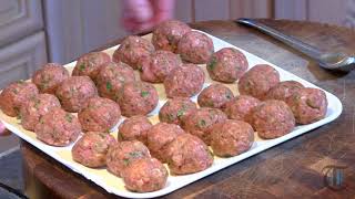 Cook This with Shereen Homemade Sunday Meatballs [upl. by Connors]