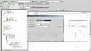 How to set up a Message MSG instruction in RSLogix5000 [upl. by Plante]