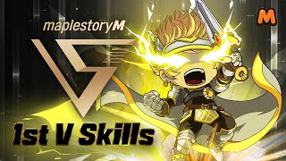 MapleStory M All Classes 1st V 5th Job Skills [upl. by Rozalie]