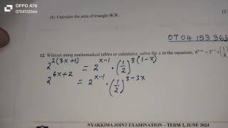 MATHS PAPER 1 KCSE 2024 PREDICTIONS INDICES [upl. by Cyrano]