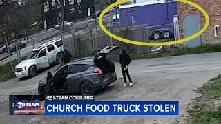 Thieves driveoff in churchs food truck pastor says Chicago police arent doing enough [upl. by Llerrad]