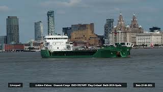 Arklow Shipping in the River Mersey [upl. by Brennan482]