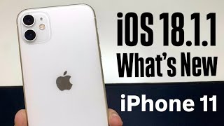 iPhone 11 New Update iOS 1811  Whats New iPhone 11 iOS 1811 Features [upl. by Donata]