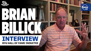 Brian Billick talks being inducted intro BYUs Hall of Fame on BYUSN [upl. by Yralih]