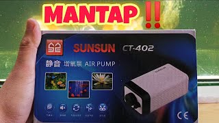 Unboxing Review AERATOR SUNSUN CT402 ‼️ [upl. by Craw]