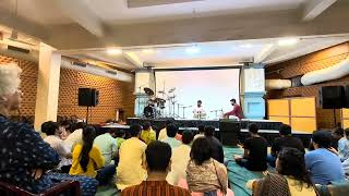 Tabla solo by Aakash Trivedi at the gurupurnima of Pt Yogesh Samsi  Lehra  Shri Nilay Salvi [upl. by Neelak]