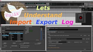 Ardour  Tutorial  69 Free Daw  Export  Import And Log [upl. by Gerbold]