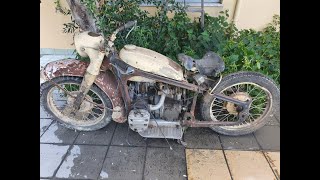 BMW R12 WH 1937  Restoration project Part 1  Frame and parts [upl. by Nailuj]