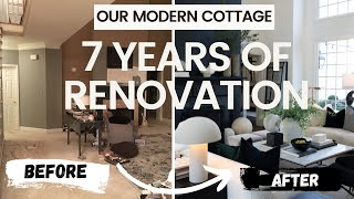 TOUR our MODERN COTTAGE After 7 YEARS OF RENOVATIONS [upl. by Moffitt]