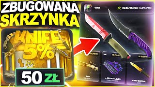 ZBUGOWANA SKRZYNKA za 50ZŁ 😱🔥 CASEDROP [upl. by Hannahoj613]