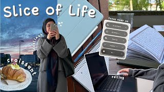 PRODUCTIVE 24h in a Students Life 🌱🫧Motivating Habits  Life Struggles  Muslimah in Germany  Vlog [upl. by Amabelle]