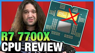 AMD Ryzen 7 7700X 8Core CPU Review amp Benchmarks vs i712700KF R9 7900X amp More [upl. by Atkins686]