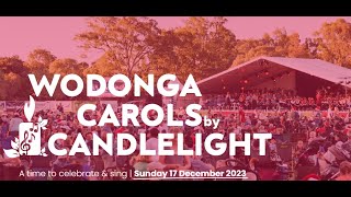 Christmas Carols  Wodonga Carols by Candlelight 2023 Finale [upl. by Eetsim906]