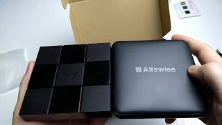 Распаковка TV Box Alfawise S95 и Z66X Z2  Мини камера SQ11 и чехол Xiaomi Redmi Note 4 [upl. by Leonora]