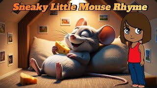 Little Mouses Escape Rhyme 🐭 Fun Kids Song with Cat Chase Adventure 🎶nurseryrhymeschildrenssong [upl. by Aihseuqal]