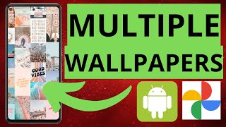 Set Multiple wallpapers on Android  How to set multiple wallpapers on samsung LOCK SCREENNEW 2023 [upl. by Dachy321]