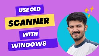 How to use OLD scanner without driver in windows [upl. by Nordgren]